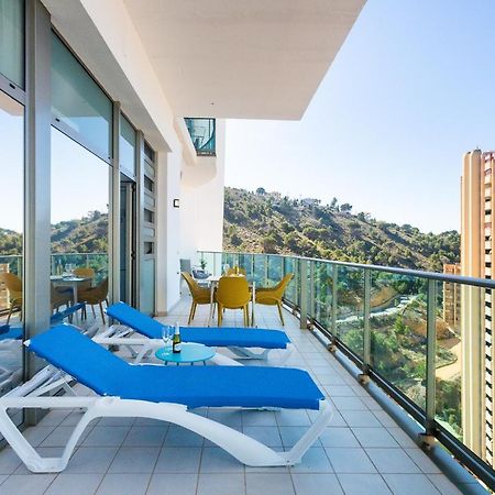 Skyline 10 Gran Terraza Privada Con Vistas Espectaculares Apartment เบนิดอร์ม ภายนอก รูปภาพ
