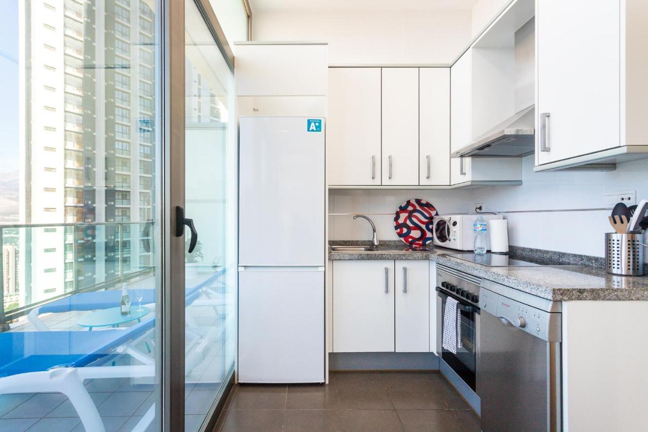 Skyline 10 Gran Terraza Privada Con Vistas Espectaculares Apartment เบนิดอร์ม ภายนอก รูปภาพ